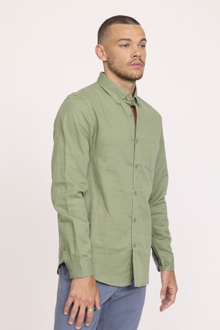 Chemise en lin Dolino - Kaki