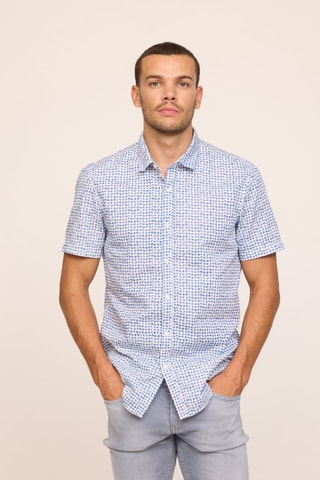 Chemise Domil - Bleu marine