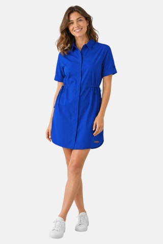 Robe chemise Limy - Bleu roi