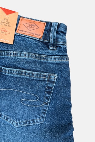 Jean taille haute Ouwa - Bleu marine