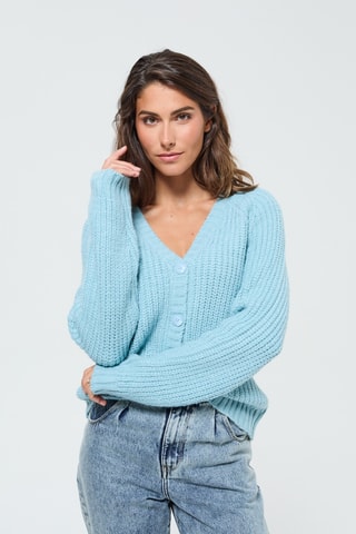 Gilet en laine Cadola - Ciel