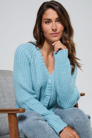Gilet en laine Cadola - Ciel