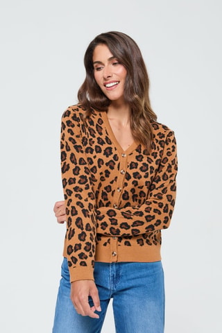 Gilet Cardipar - Camel