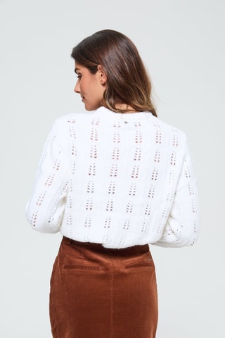 Pull en laine Cotrou - Ivoire