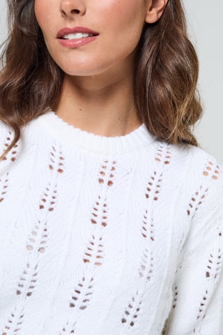 Pull en laine Cotrou - Ivoire