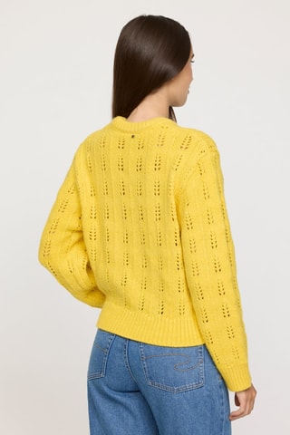 Pull en laine Cotrou - Jaune