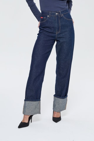Jean straight Joelia - Bleu marine