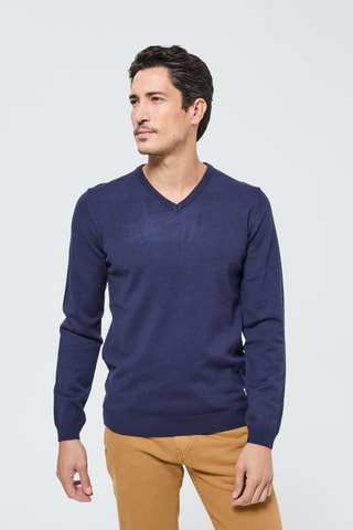 Pull Cabo - Bleu marine
