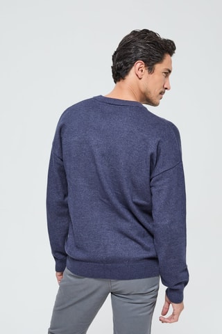 Pull Covali - Bleu marine chiné