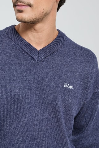 Pull Covali - Bleu marine chiné