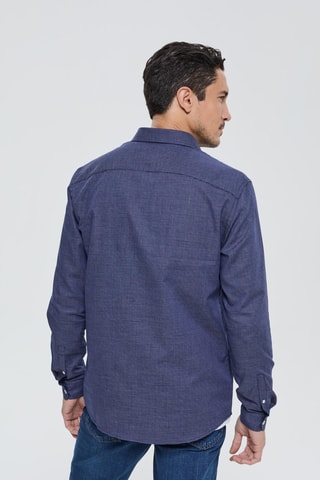Chemise Dukiri - Bleu marine