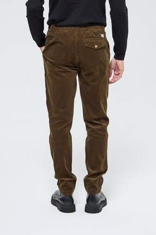 Chino en velours Gonoam - Kaki