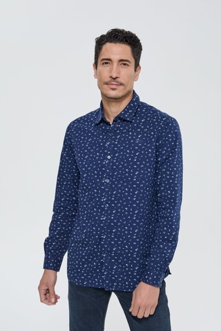 Chemise Dakari - Bleu marine