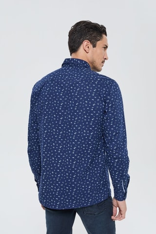 Chemise Dakari - Bleu marine