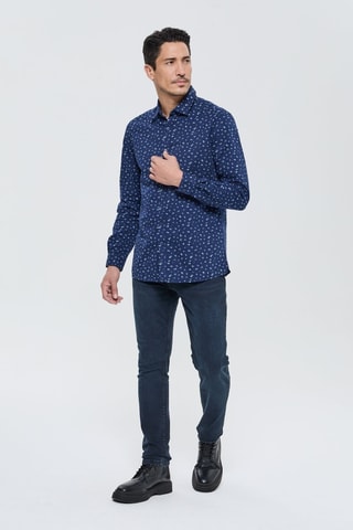Chemise Dakari - Bleu marine