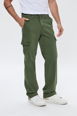 Pantalon cargo Garden - Kaki