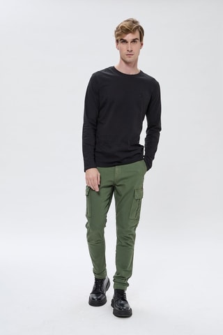 Pantalon cargo Gatic - Kaki