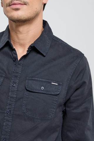 Surchemise Darel - Bleu marine