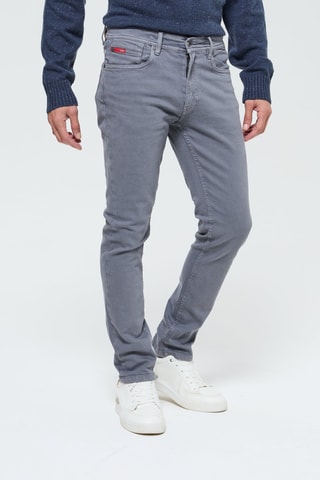 Pantalon straight Jordy - Gris foncé