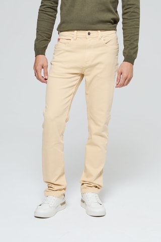 Pantalon straight Julien - Beige