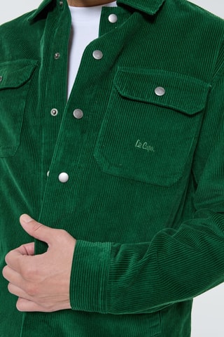 Veste en velours Firvo - Vert foncé