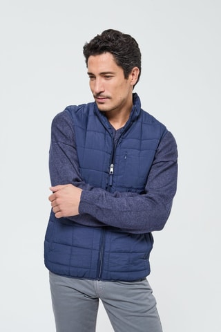 Doudoune sans manches Foloko - Bleu marine