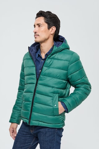 Veste réversible à capuche Facila - Bleu marine