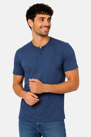 Polo Atipois - Bleu marine