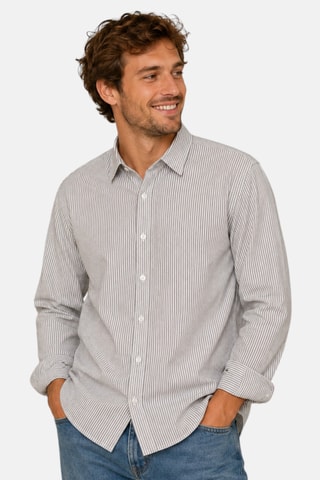 Chemise en lin Dabricot - Taupe