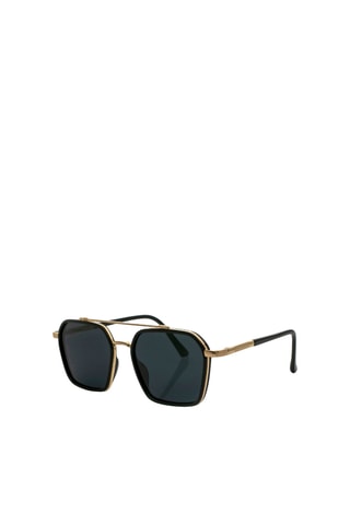 Lunettes de soleil polarisées mixte - Doré et noir