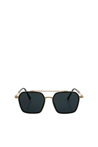 Lunettes de soleil polarisées mixte - Doré et noir