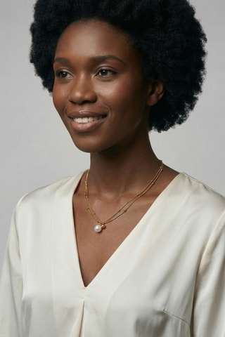 Collier - Plaqué or jaune