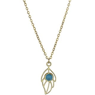 Collier Juniper - Acier inoxydable & turquoise