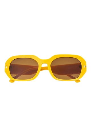 Lunettes de soleil mixte - Catégorie 3 - Jaune