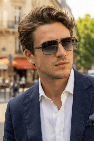 Lunettes de soleil mixte - Catégorie 2 - Noir