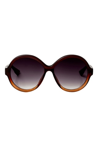 Lunettes de soleil femme - Catégorie 2 - Emily Westwood  - Doré, marron et noir
