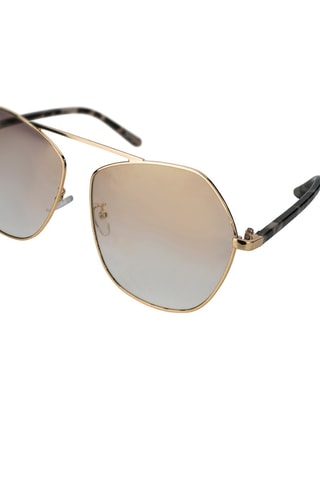 Lunettes de soleil femme - Catégorie 3 - Emily Westwood - Doré et marron