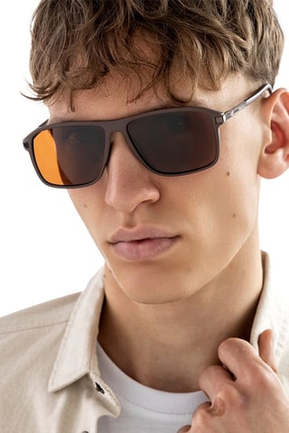 Lunettes de soleil polarisées mixte - Marron