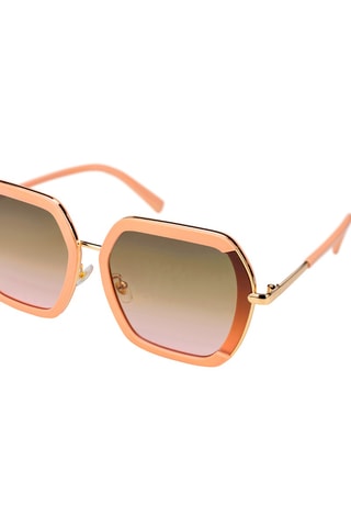 Lunettes de soleil mixte - Catégorie 3 - Rose et doré