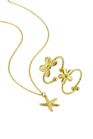 Parure - Plaqué or jaune