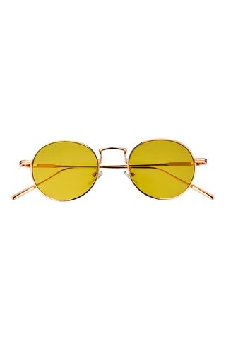 Lunettes de soleil mixte - Catégorie 2 - Doré rose
