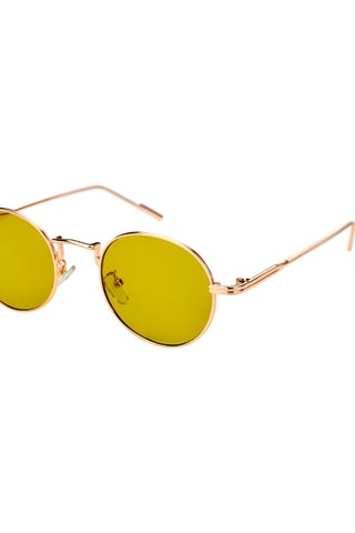 Lunettes de soleil mixte - Catégorie 2 - Doré rose
