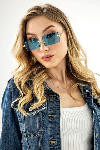 Lunettes de soleil mixte - Catégorie 2 - Doré
