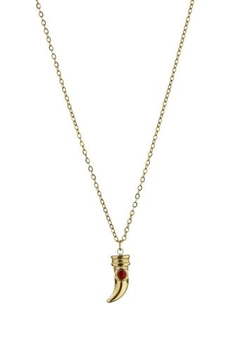 Collier Ruby - Plaqué ion or jaune