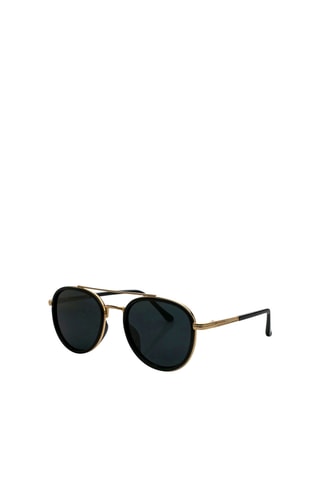 Lunettes de soleil polarisées mixte - Doré et noir
