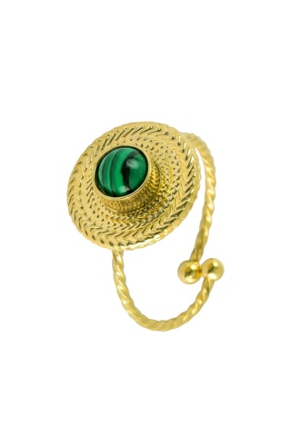 Bague - Plaqué or jaune