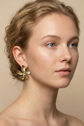 Boucles d'oreilles - Plaqué or jaune