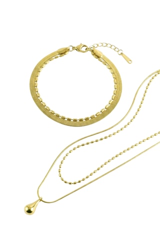 Parure - Plaqué or jaune