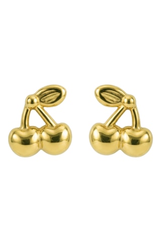 Puces - Plaqué or jaune