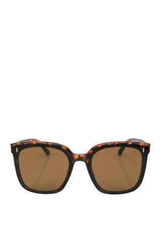 Gafas de sol polarizadas mujer Fashionista - Categoría 3 - Amarillo oscuro y marrón oscuro